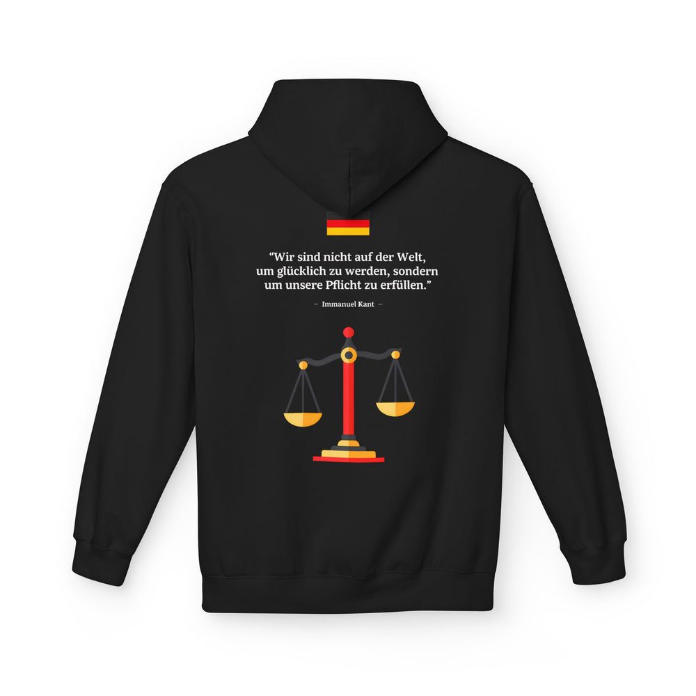 Hoodie Sweatshirt | Immanuel Kant - Pflicht