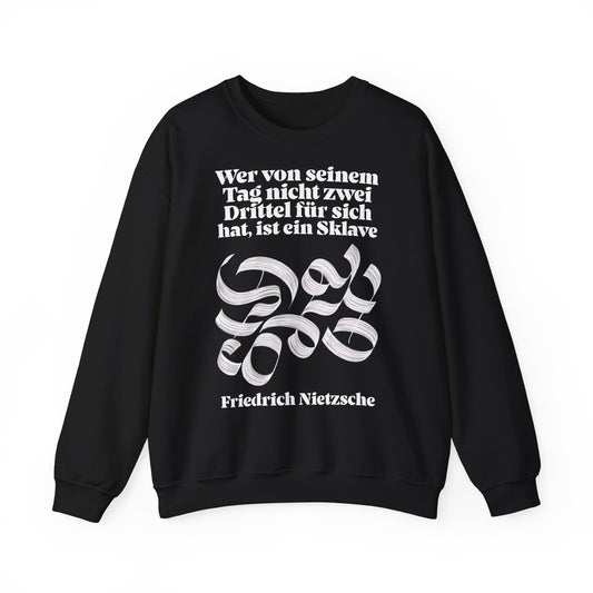 Unisex Heavy Blend™ Rundhals-Sweatshirt - Friedrich Nietzsche | Sklave