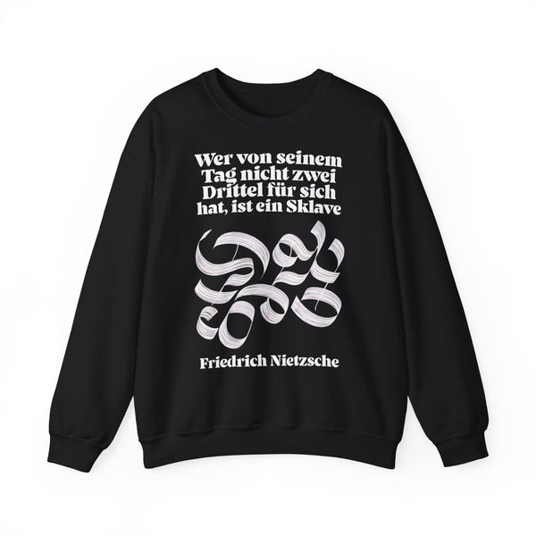 Unisex Heavy Blend™ Rundhals-Sweatshirt - Friedrich Nietzsche | Sklave