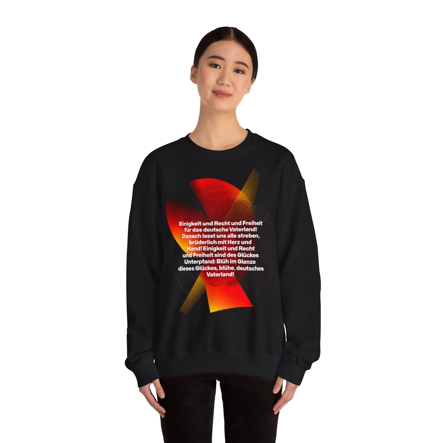 Unisex Heavy Blend™ Rundhals-Sweatshirt - Deutschlandlied 3. Strophe