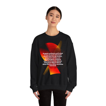 Unisex Heavy Blend™ Rundhals-Sweatshirt - Deutschlandlied 3. Strophe