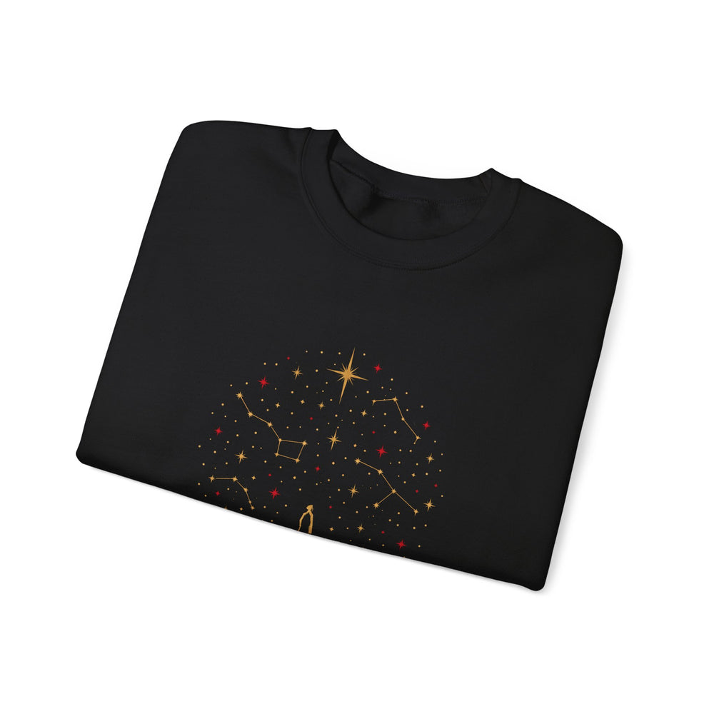 Unisex Heavy Blend™ Rundhals-Sweatshirt - Immanuel Kant | Der bestirnte Himmel über mir und das moralische Gesetz in mir