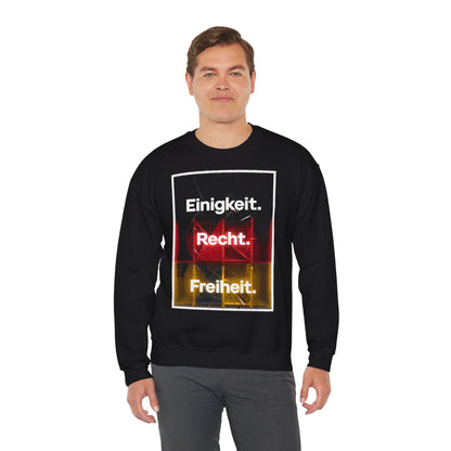 Unisex Heavy Blend™ Rundhals-Sweatshirt - Einigkeit. Recht. Freiheit.