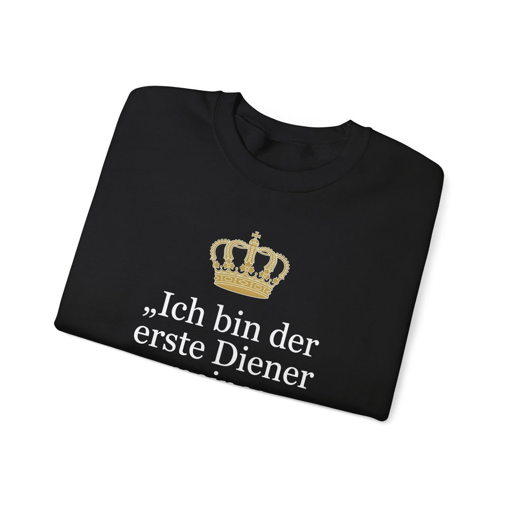 Unisex Heavy Blend™ Rundhals-Sweatshirt - Friedrich der Große | Ich bin der erste Diener meines Staates