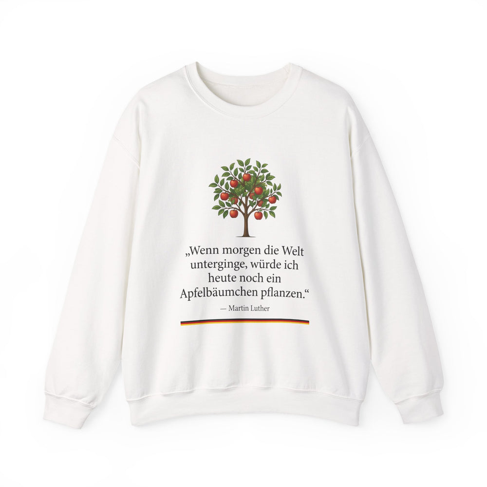 Unisex Heavy Blend™ Rundhals-Sweatshirt - Martin Luther | Wenn morgen die Welt unterginge