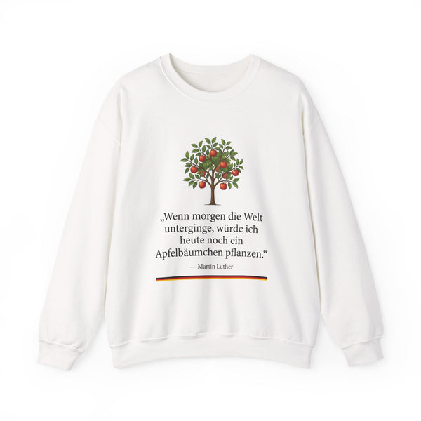 Unisex Heavy Blend™ Rundhals-Sweatshirt - Martin Luther | Wenn morgen die Welt unterginge