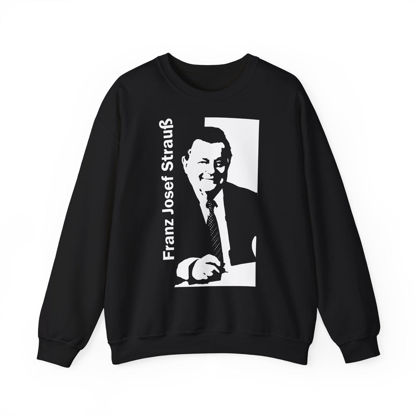 Unisex Heavy Blend™ Rundhals-Sweatshirt - Franz Josef Strauß | Silhouette