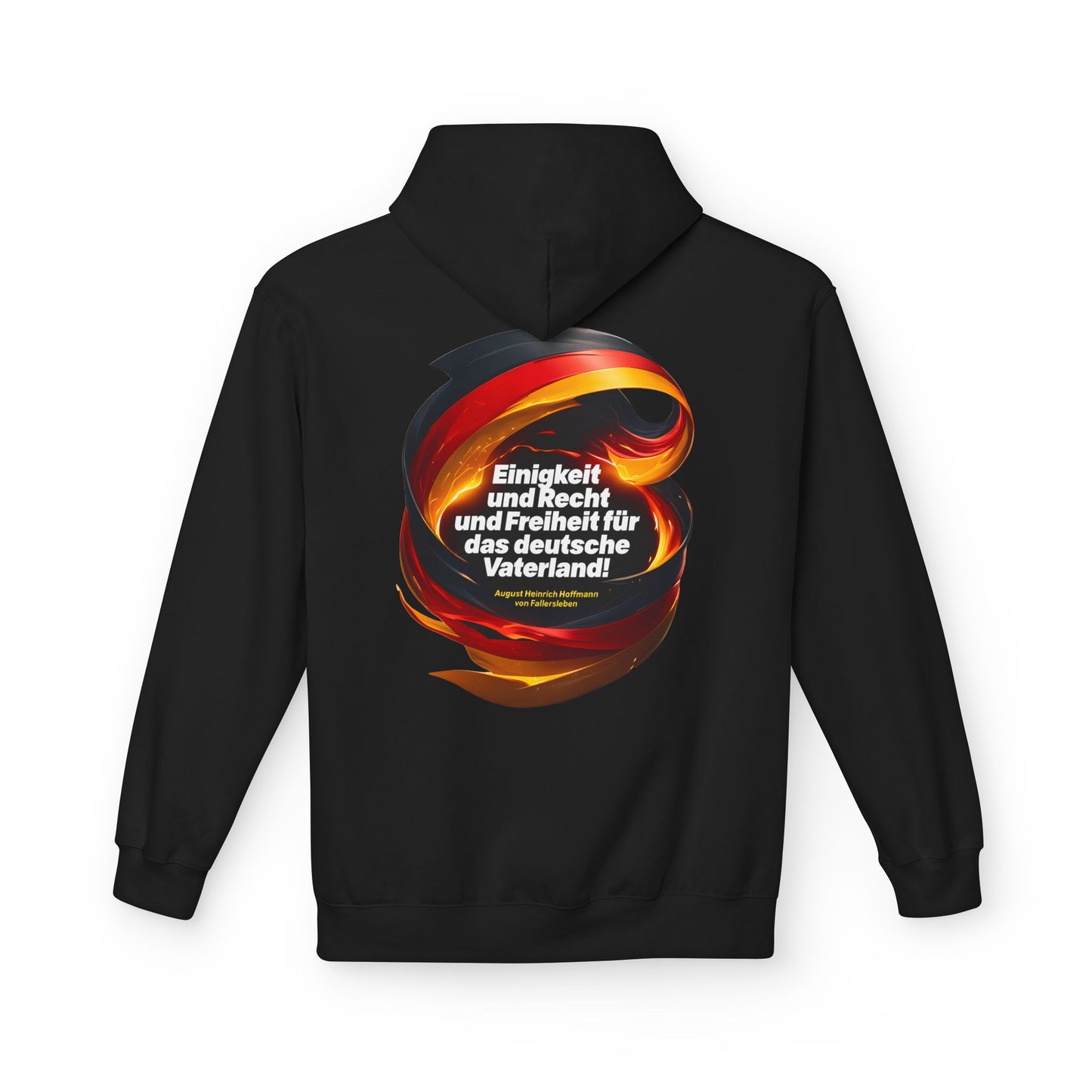 Hoodie Sweatshirt | Hoffmann von Fallersleben - Einigkeit, Recht, Freiheit