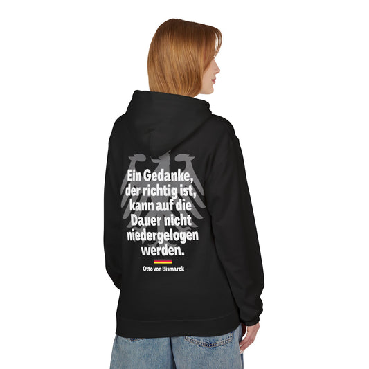 Hoodie Sweatshirt | Otto von Bismarck - Gedanke