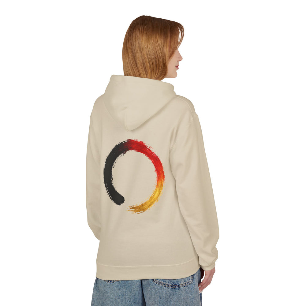 Hoodie Sweatshirt - Deutschlandflagge | Kreis