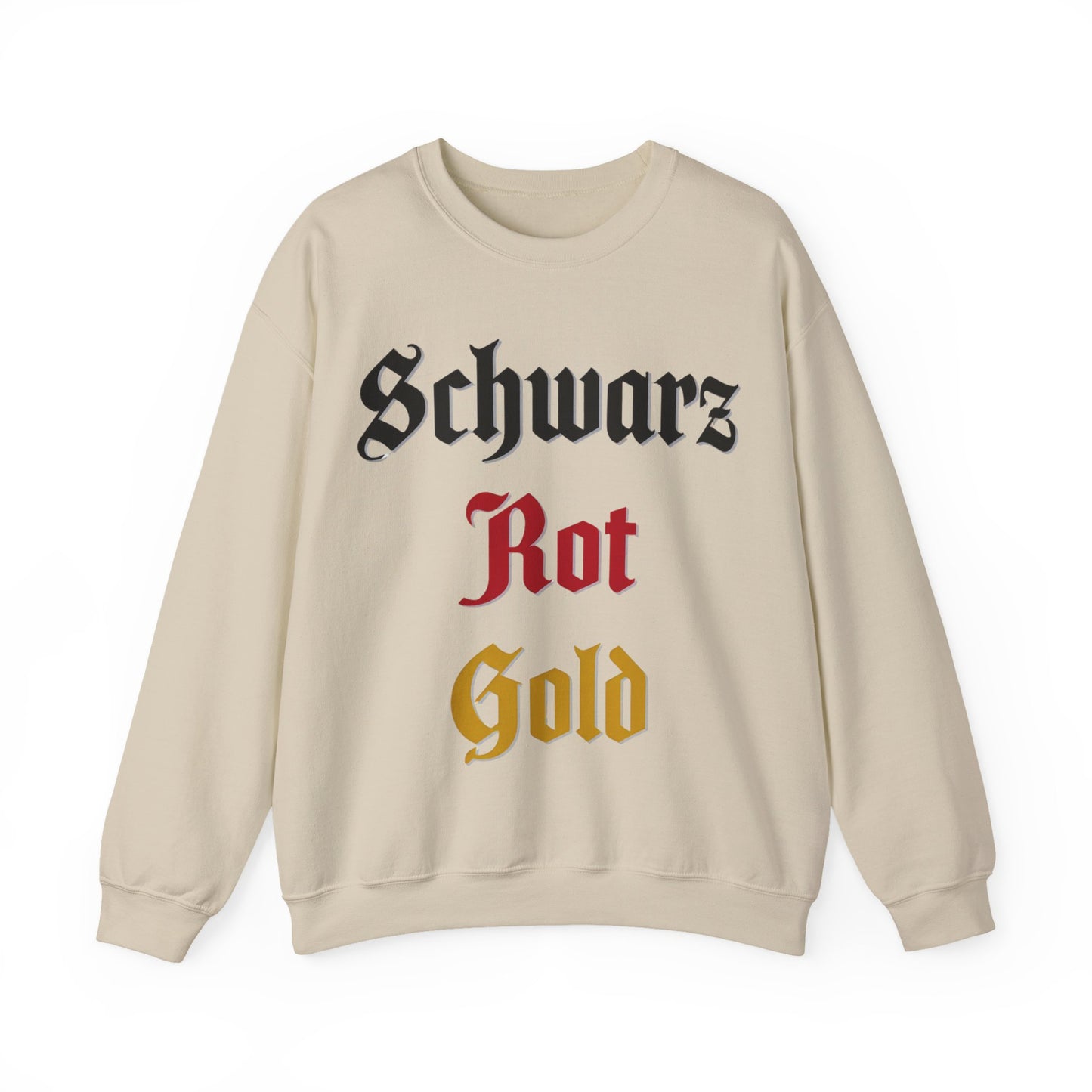 Unisex Heavy Blend™ Rundhals-Sweatshirt - Schwarz, Rot, Gold
