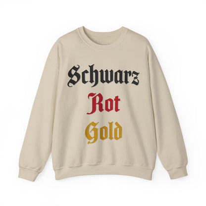 Unisex Heavy Blend™ Rundhals-Sweatshirt - Schwarz, Rot, Gold