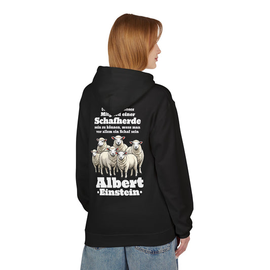 Hoodie Sweatshirt | Albert Einstein - Schafherde