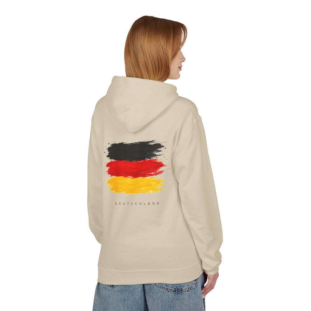 Hoodie Sweatshirt - Deutschlandflagge | Pinselstrich