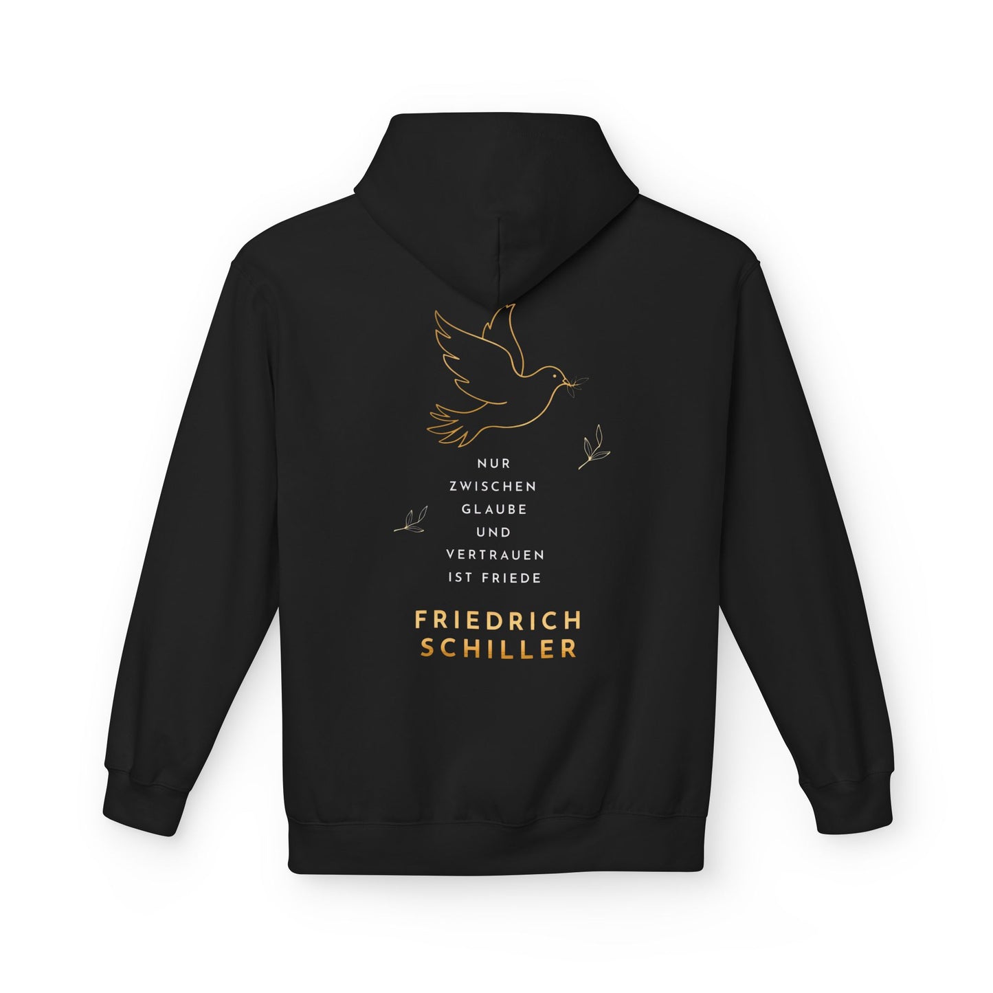 Hoodie Sweatshirt | Friedrich Schiller - Vertrauen und Glaube