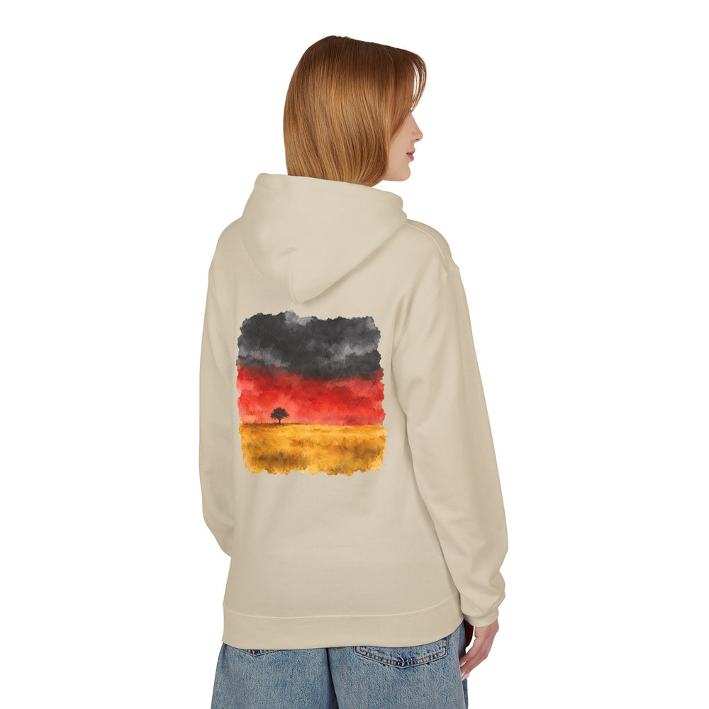 Hoodie Sweatshirt - Deutschlandflagge | Acrylstil