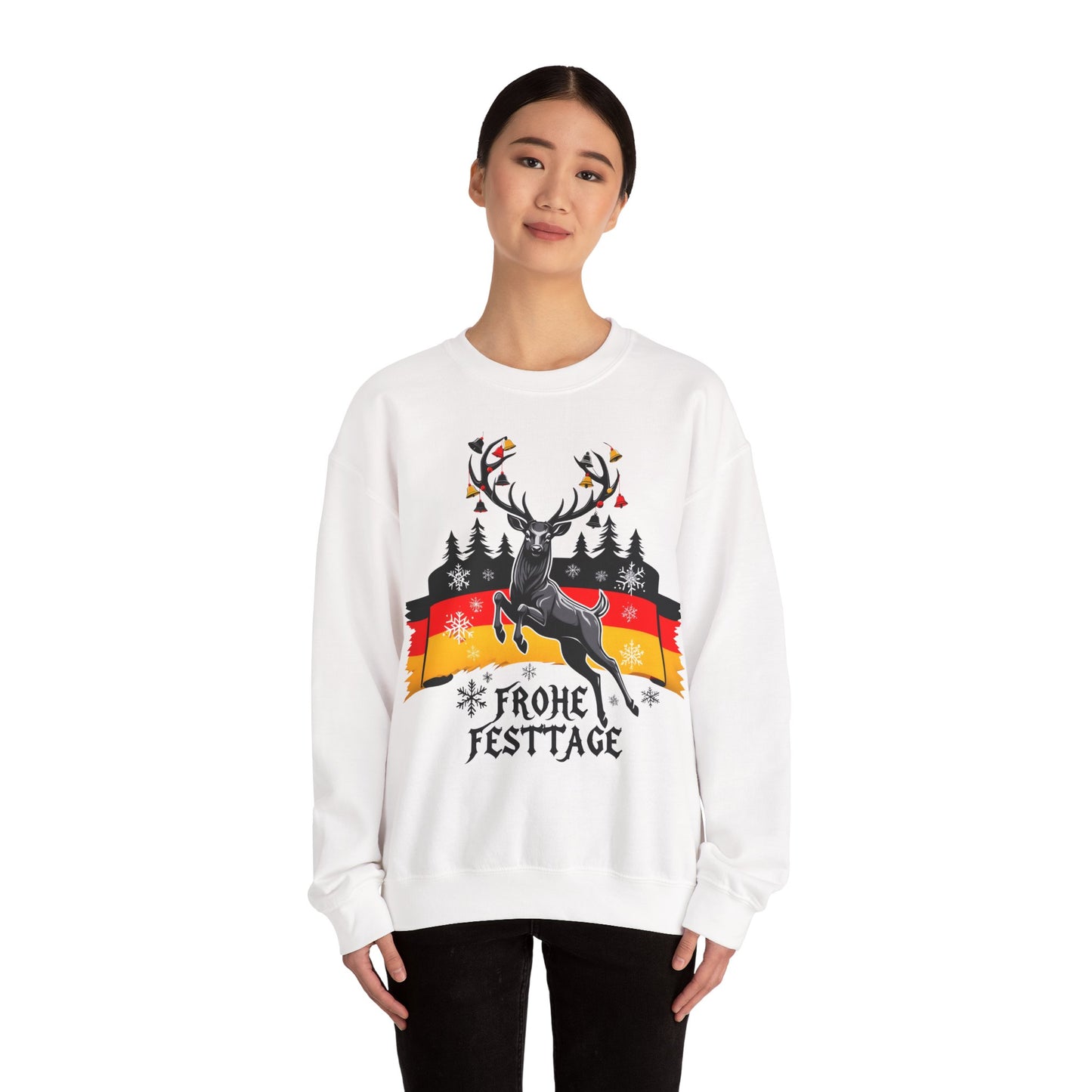 Unisex Heavy Blend™ Rundhals-Sweatshirt - Frohe Festtage