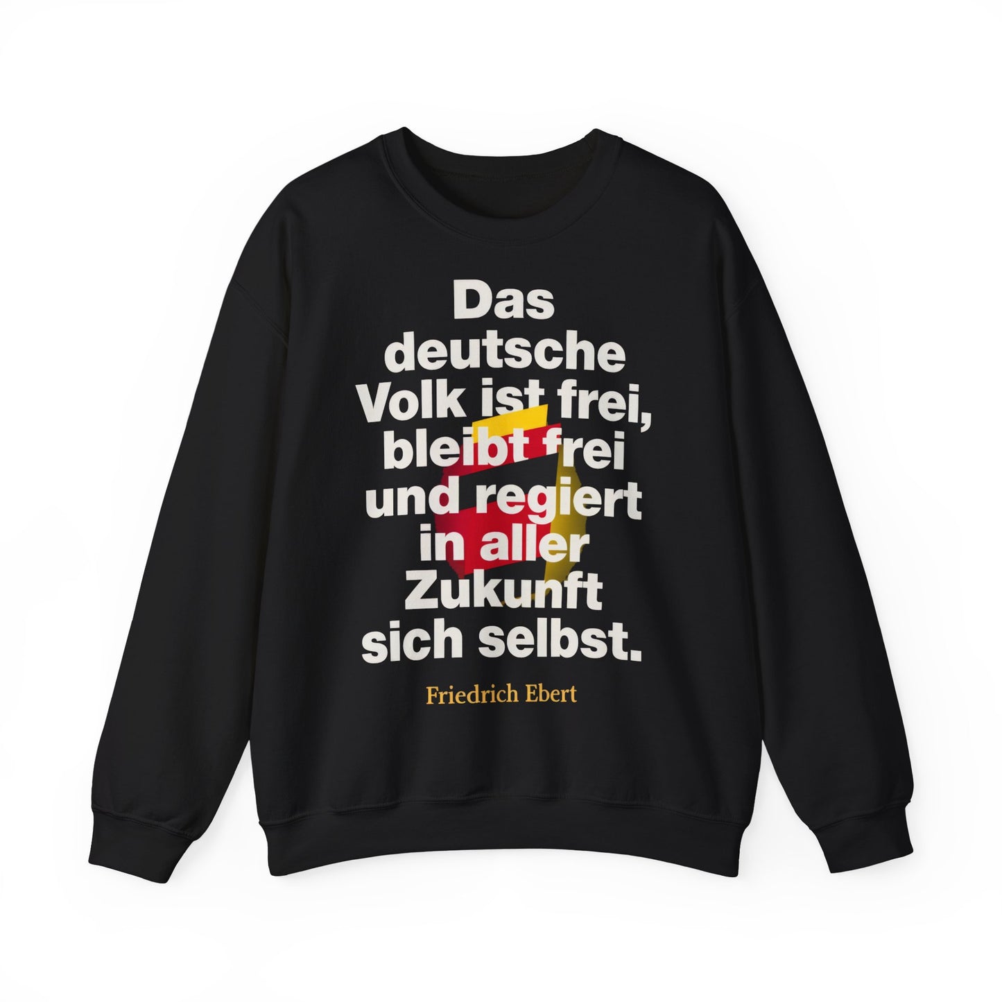 Unisex Heavy Blend™ Rundhals-Sweatshirt - Friedrich Ebert | Das deutsche Volk ist frei