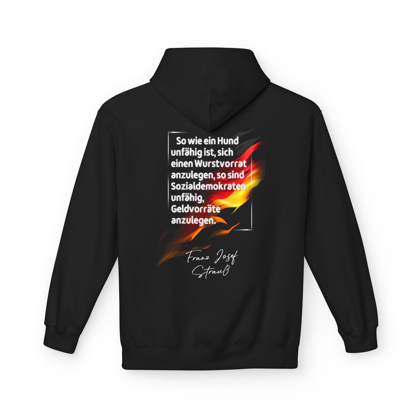 Hoodie Sweatshirt | Franz Josef Strauß - Wurstvorrat