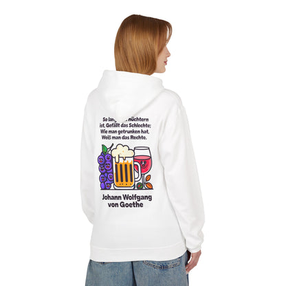 Hoodie Sweatshirt | Johann Wolfgang von Goethe - Trinkspruch