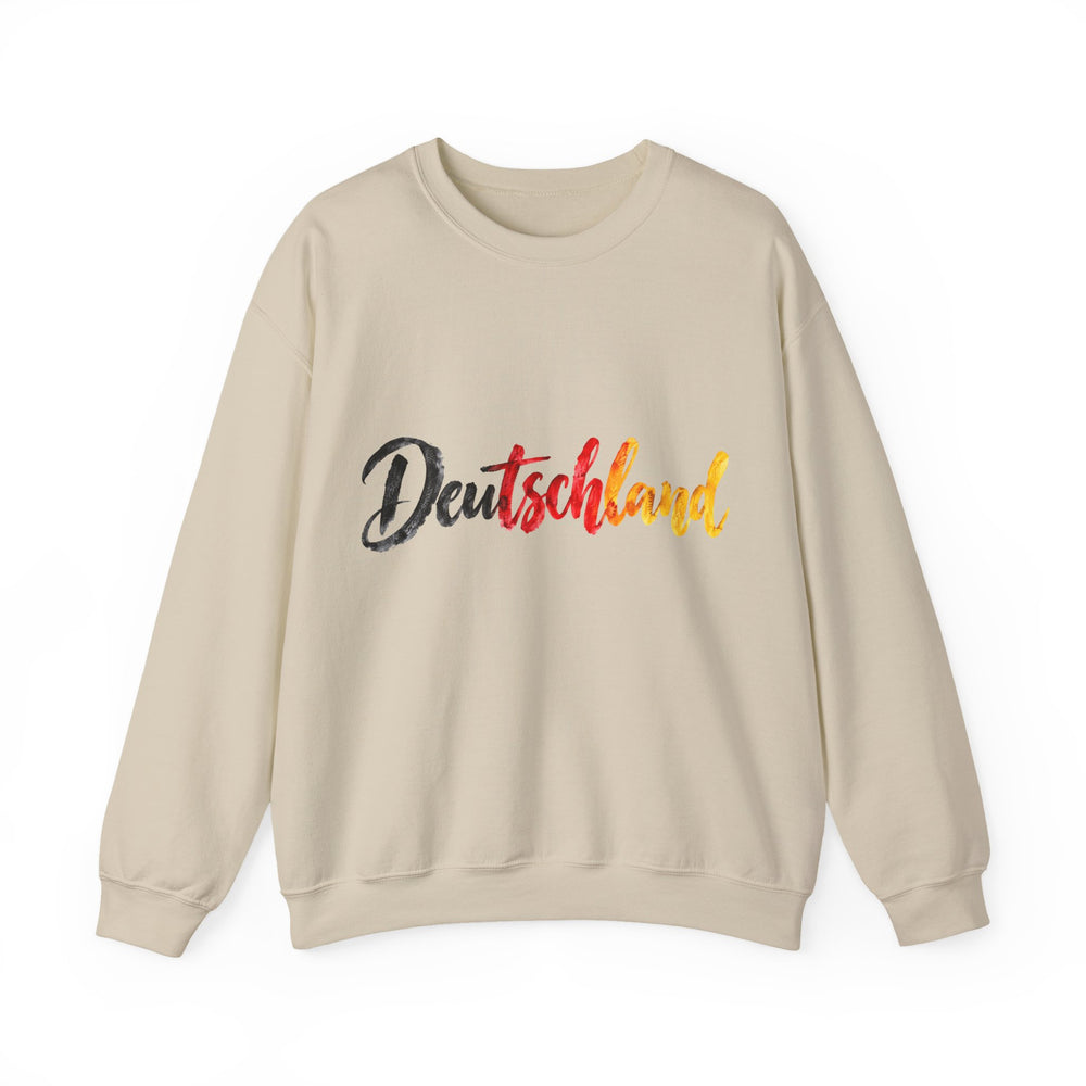 Unisex Heavy Blend™ Rundhals-Sweatshirt - Deutschlandflagge | Schriftzug