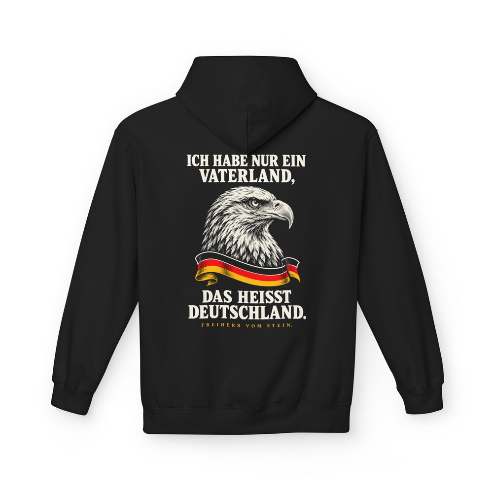 Hoodie Sweatshirt - Freiherr vom Stein | Ich habe nur ein Vaterland, das heißt Deutschland