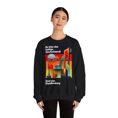 Unisex Heavy Blend™ Rundhals-Sweatshirt - Graf von Stauffenberg | Es lebe das heilige Deutschland!