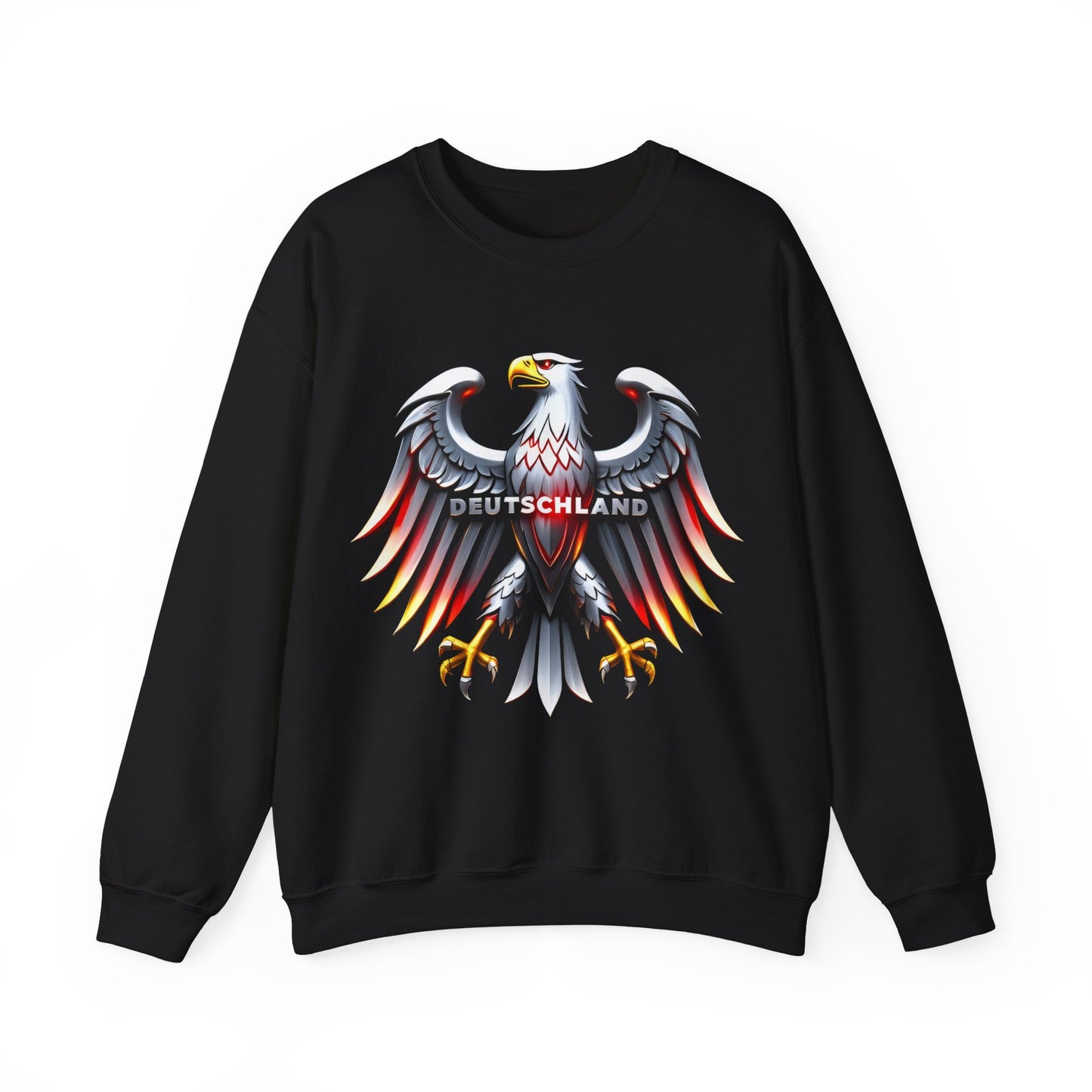 Unisex Heavy Blend™ Rundhals-Sweatshirt - Adler mit Deutschland Schriftzug