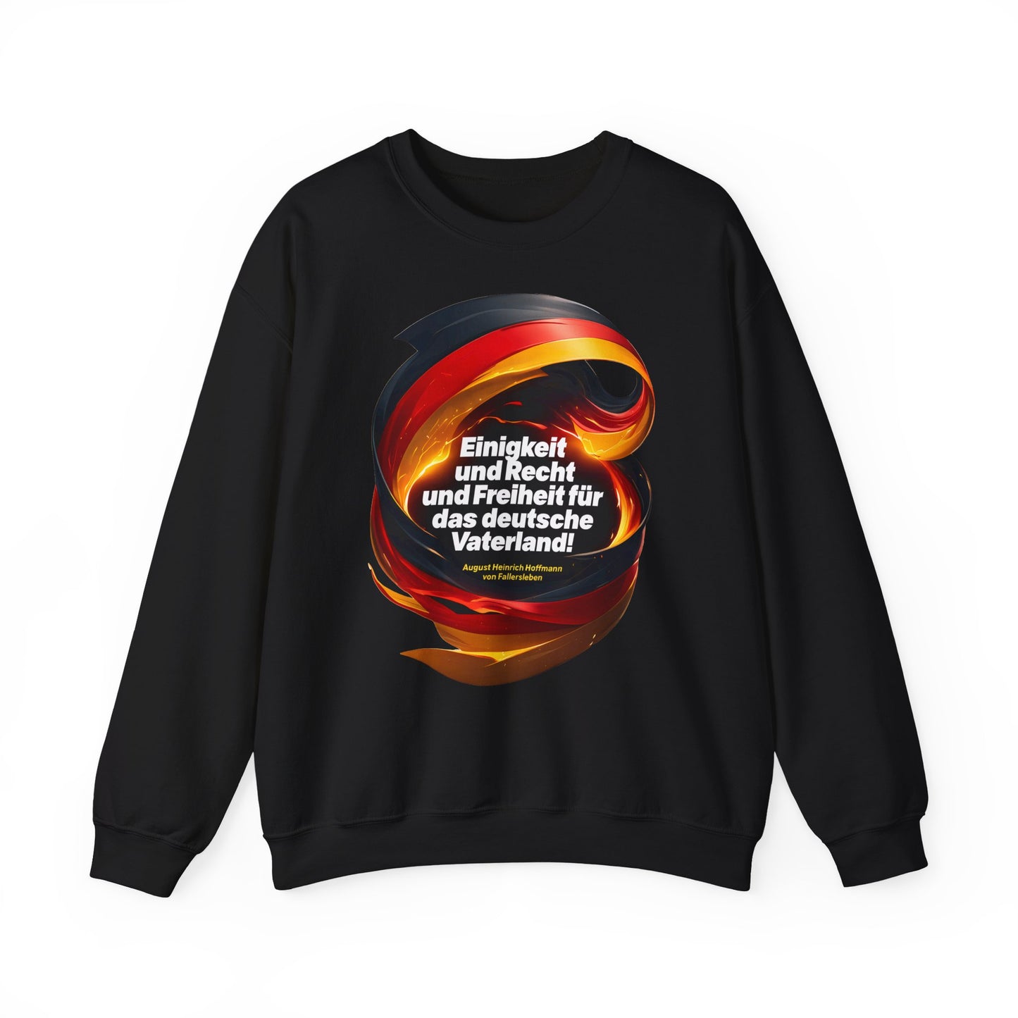 Unisex Heavy Blend™ Rundhals-Sweatshirt - Hoffmann von Fallersleben | Einigkeit, Recht, Freiheit