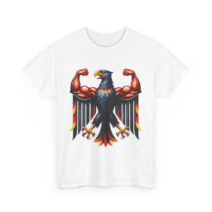 Unisex-T-Shirt aus Baumwolle - Deutschland Adler