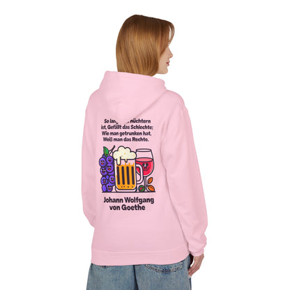 Hoodie Sweatshirt | Johann Wolfgang von Goethe - Trinkspruch